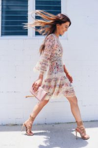 Zimmermann Lovelorn Floral Flutter Dress - Wear To Next